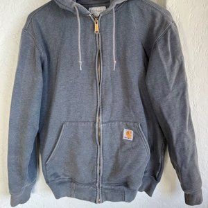 Carhartt Faded Grey Hoodie Small